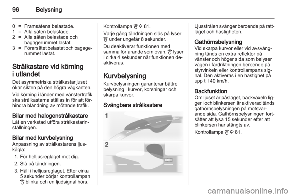 OPEL CORSA 2011.5  Instruktionsbok 