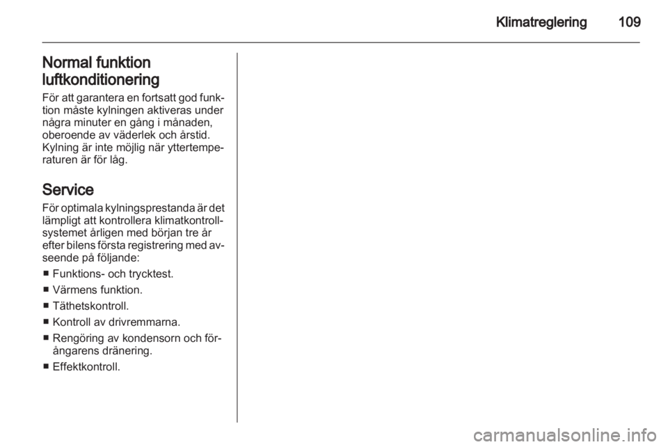 OPEL CORSA 2012  Instruktionsbok 