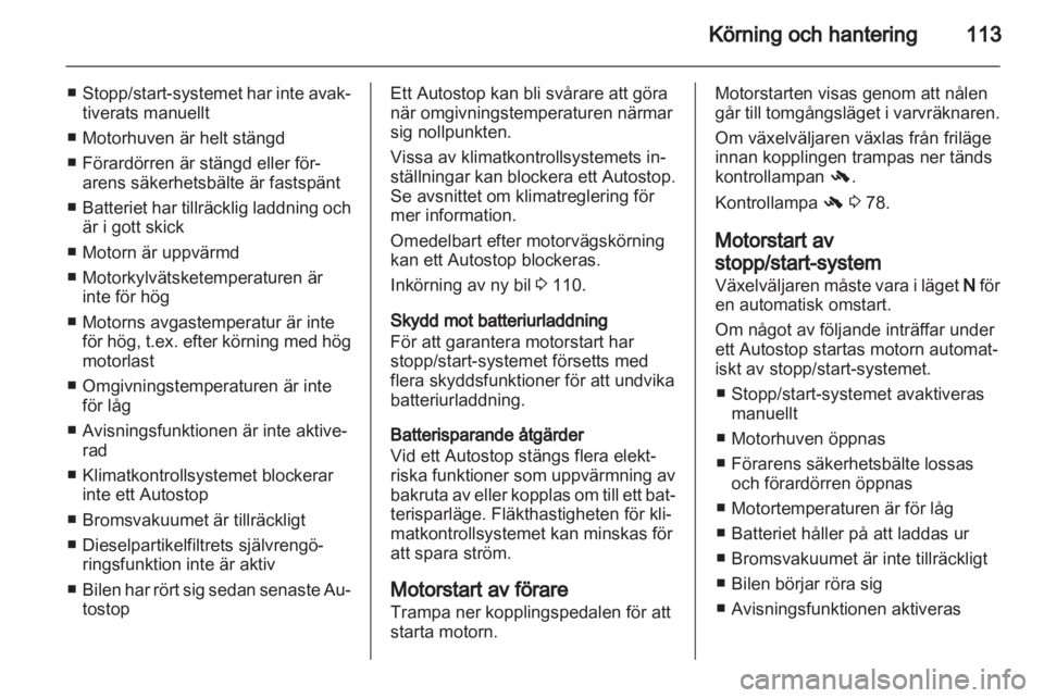 OPEL CORSA 2012  Instruktionsbok 