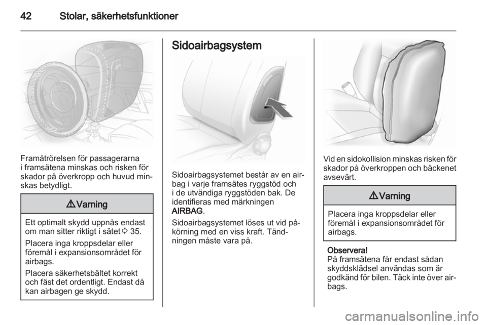 OPEL CORSA 2012  Instruktionsbok 