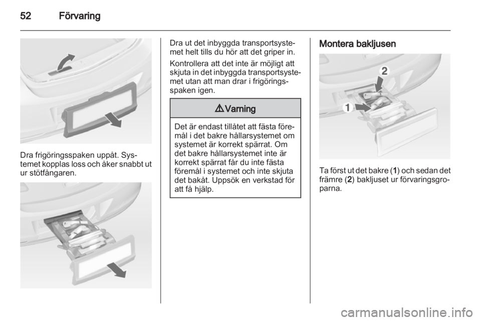 OPEL CORSA 2012  Instruktionsbok 