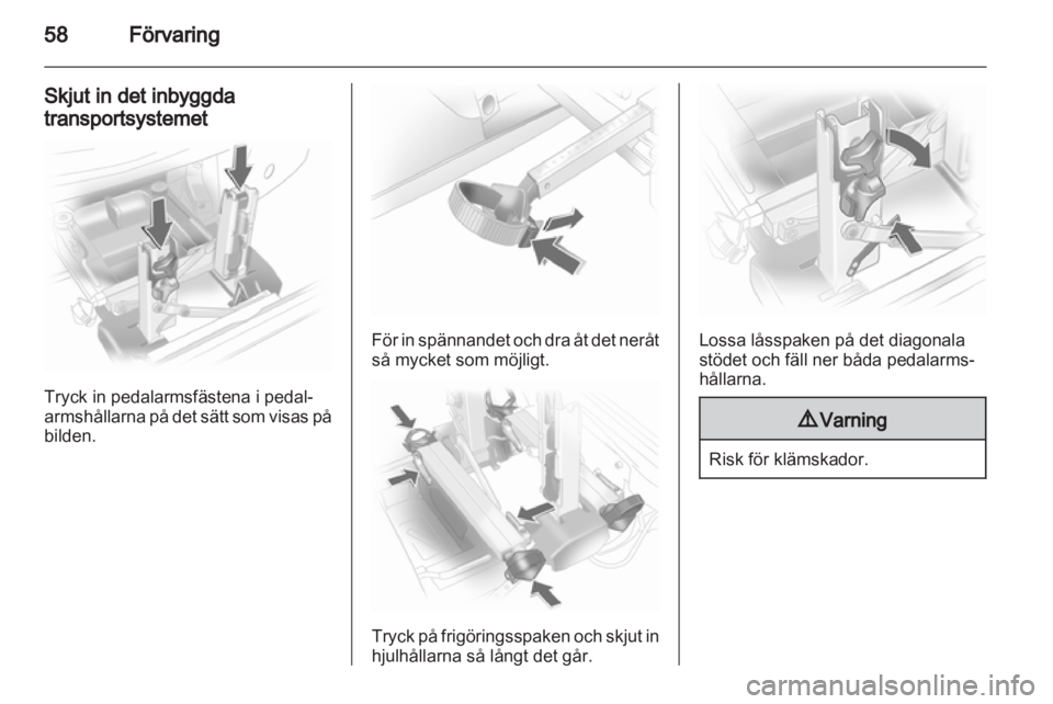OPEL CORSA 2012  Instruktionsbok 