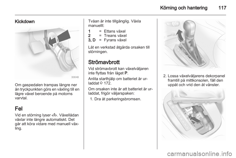 OPEL CORSA 2012.5  Instruktionsbok 