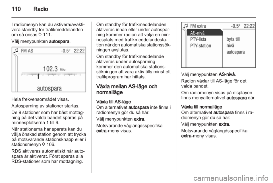 OPEL CORSA 2013  Handbok för infotainmentsystem 
