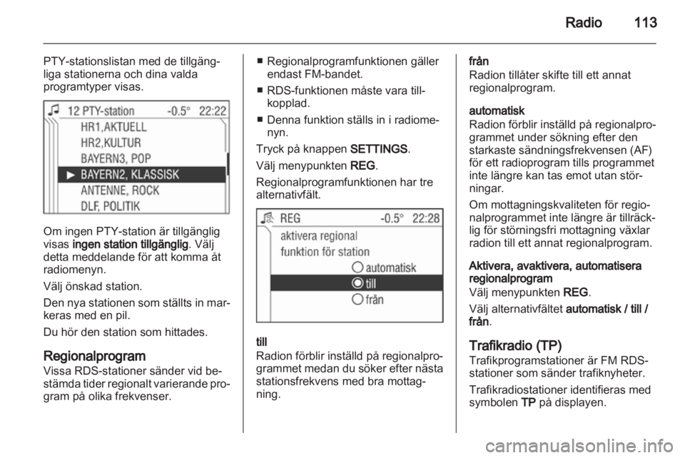 OPEL CORSA 2013  Handbok för infotainmentsystem 