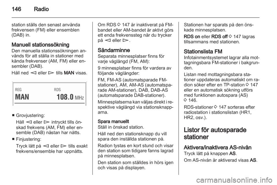 OPEL CORSA 2013  Handbok för infotainmentsystem 