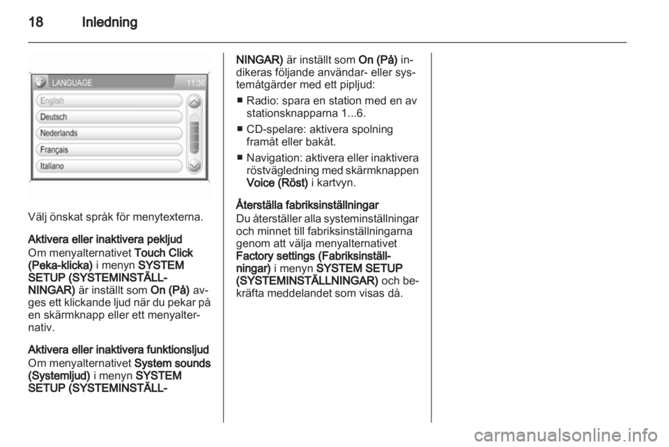 OPEL CORSA 2013  Handbok för infotainmentsystem 