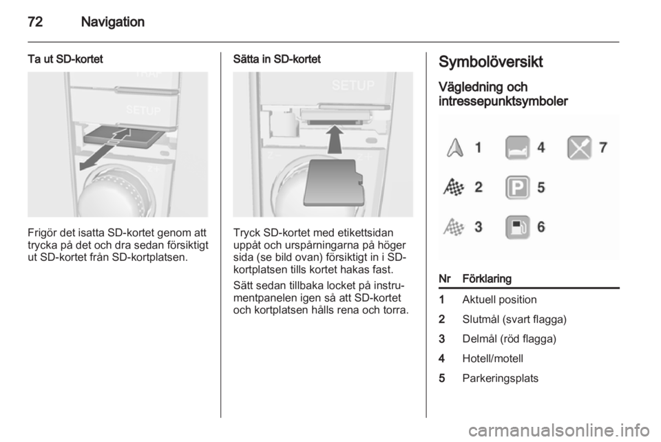 OPEL CORSA 2013  Handbok för infotainmentsystem 