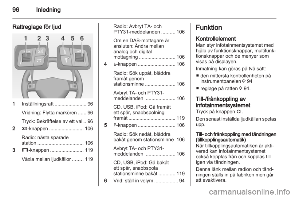 OPEL CORSA 2013  Handbok för infotainmentsystem 