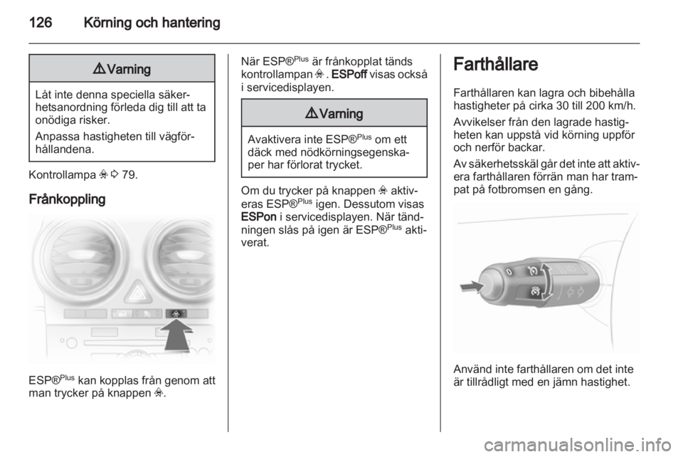 OPEL CORSA 2013  Instruktionsbok 
