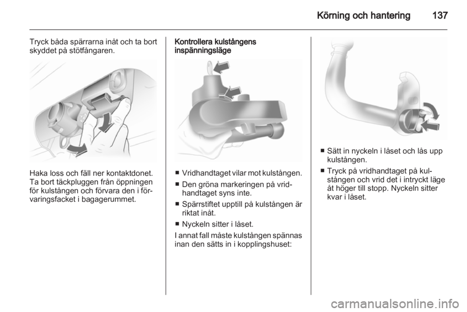 OPEL CORSA 2013  Instruktionsbok 