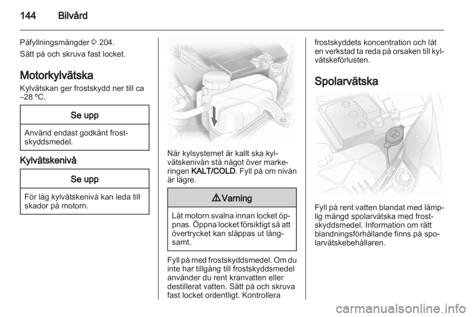 OPEL CORSA 2013  Instruktionsbok 