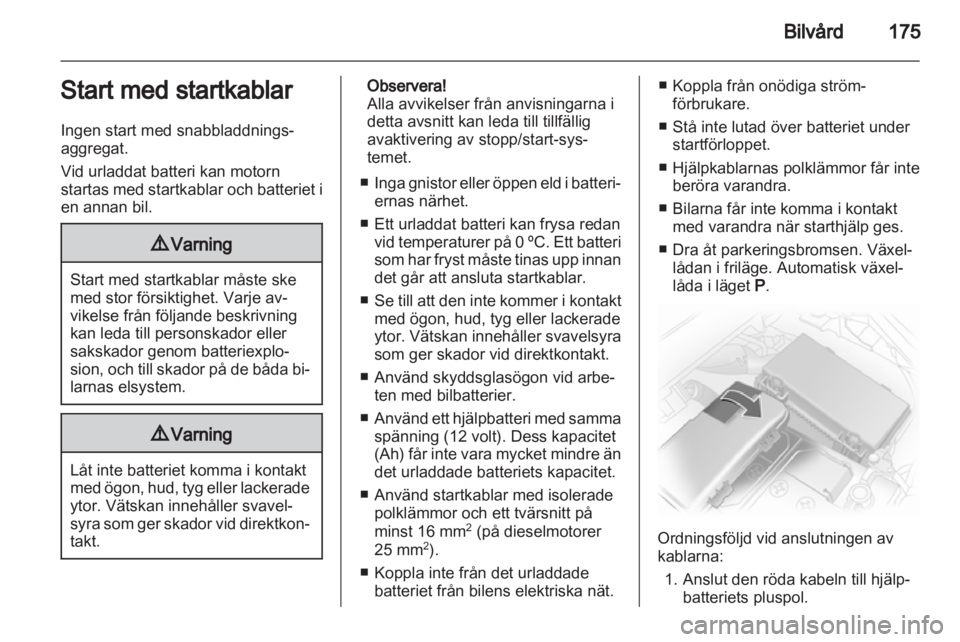 OPEL CORSA 2013  Instruktionsbok 