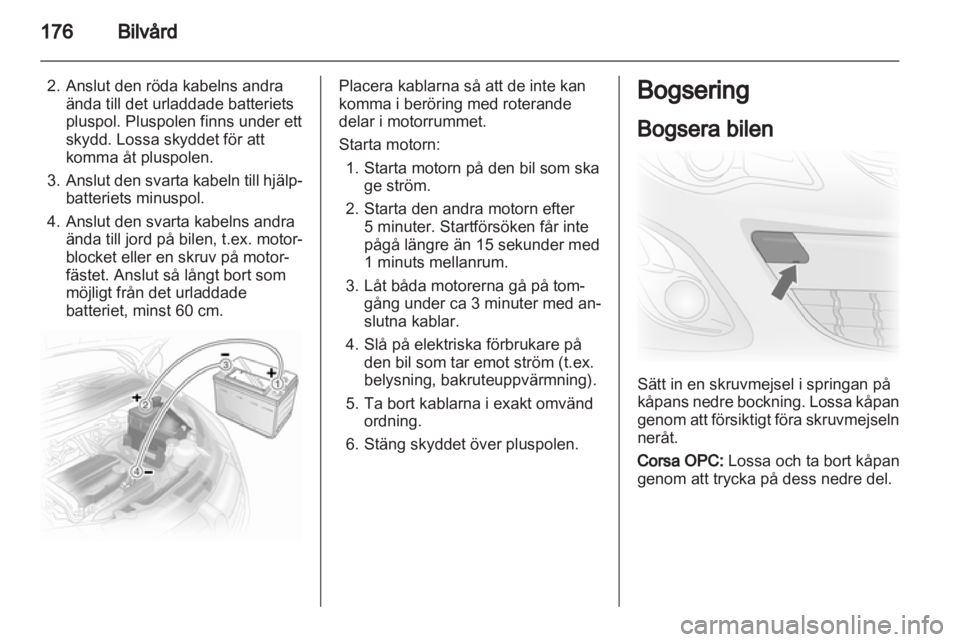 OPEL CORSA 2013  Instruktionsbok 
