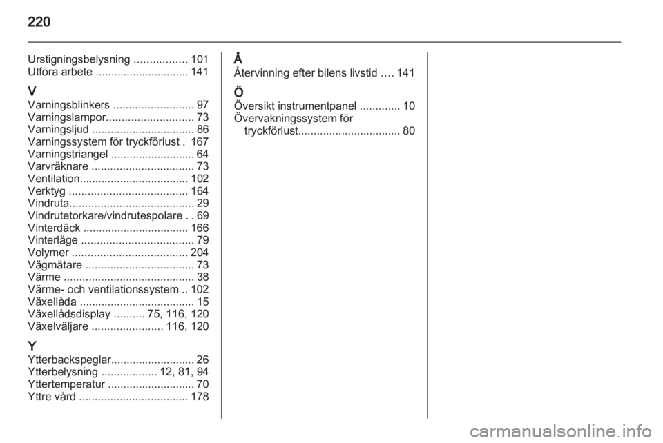 OPEL CORSA 2013  Instruktionsbok 