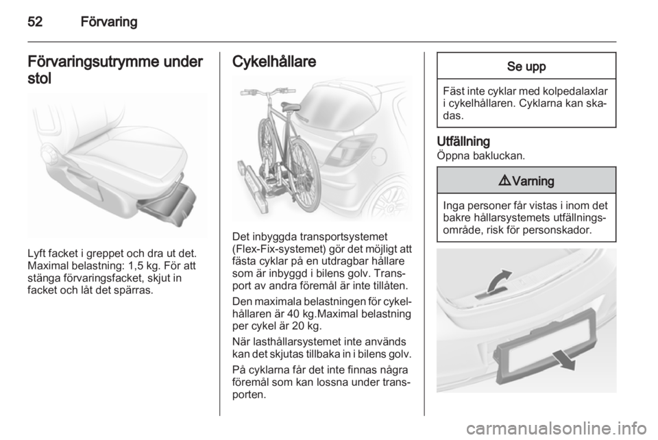 OPEL CORSA 2013  Instruktionsbok 