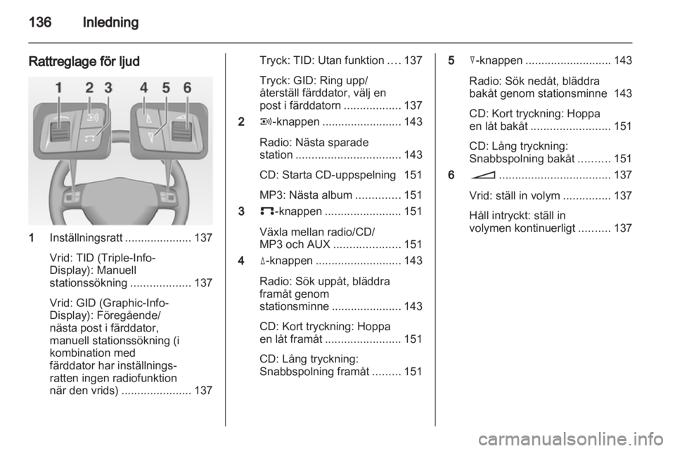OPEL CORSA 2013.5  Handbok för infotainmentsystem 