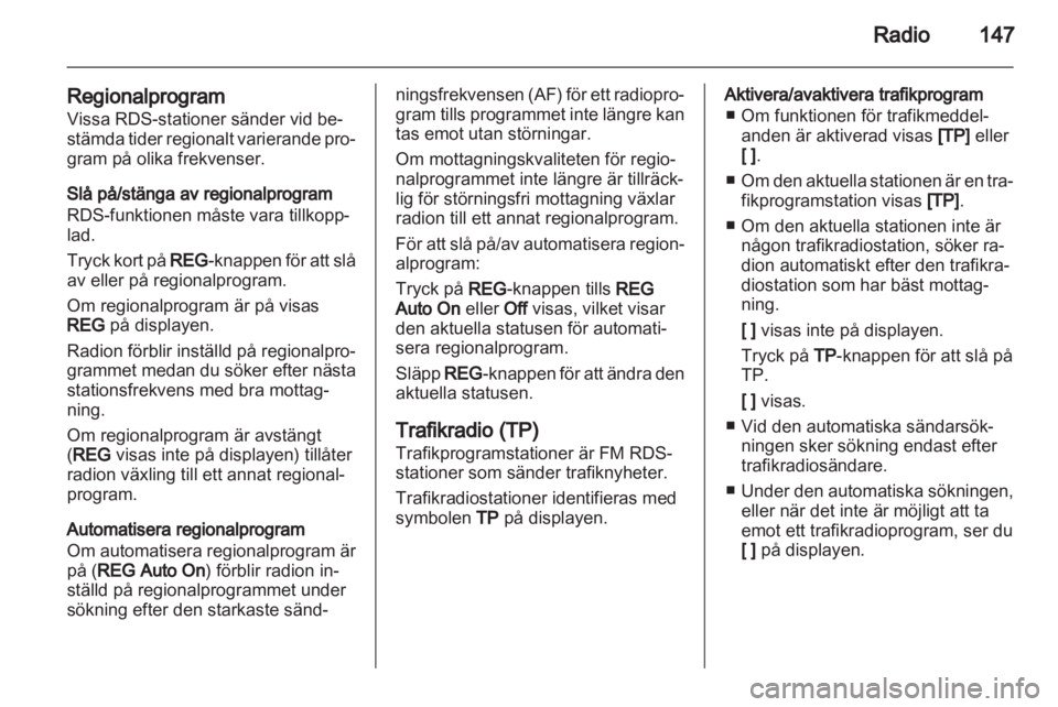 OPEL CORSA 2013.5  Handbok för infotainmentsystem 