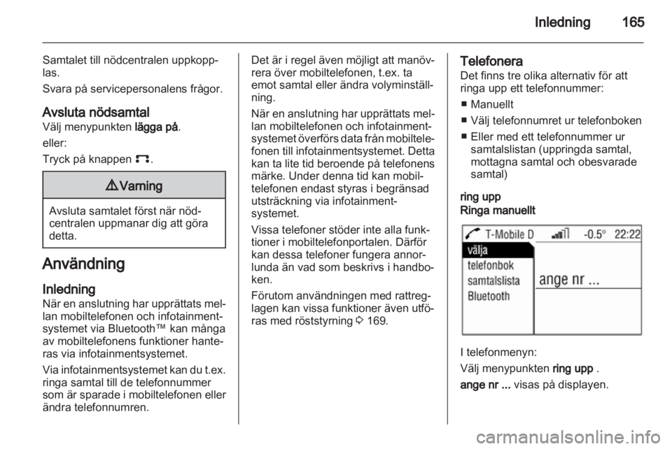 OPEL CORSA 2013.5  Handbok för infotainmentsystem 