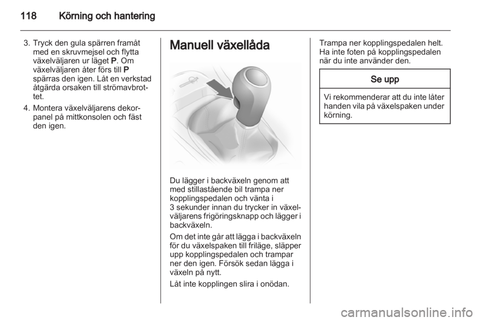 OPEL CORSA 2013.5  Instruktionsbok 