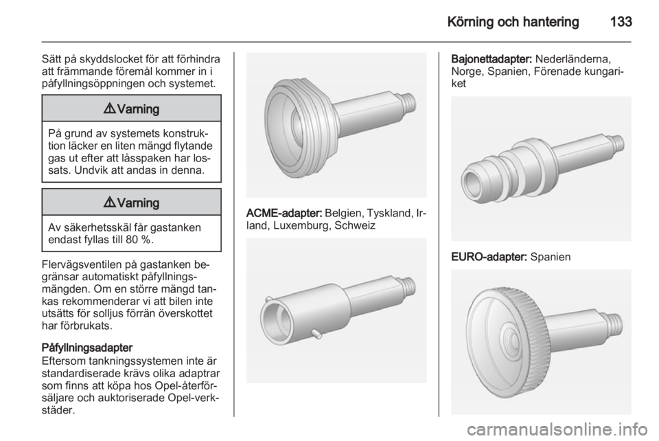 OPEL CORSA 2013.5  Instruktionsbok 