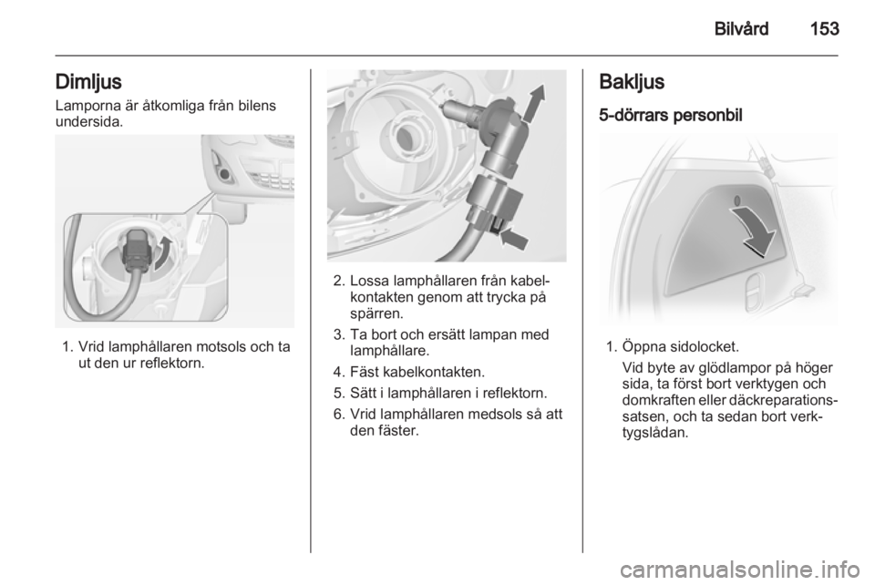 OPEL CORSA 2013.5  Instruktionsbok 