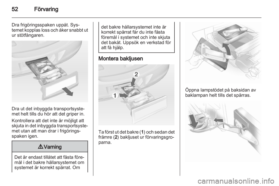 OPEL CORSA 2013.5  Instruktionsbok 