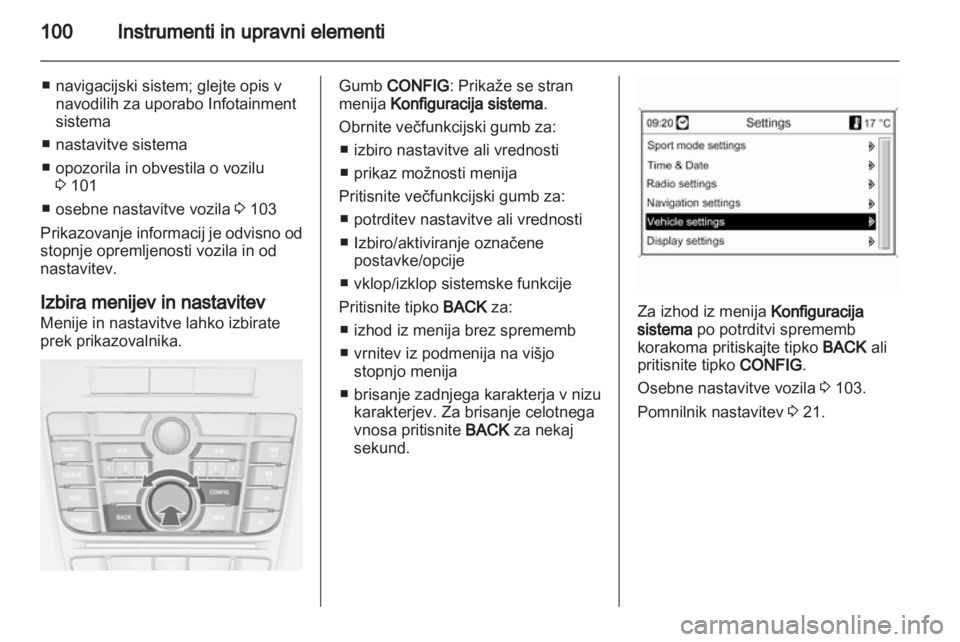 OPEL CASCADA 2013.5  Uporabniški priročnik 