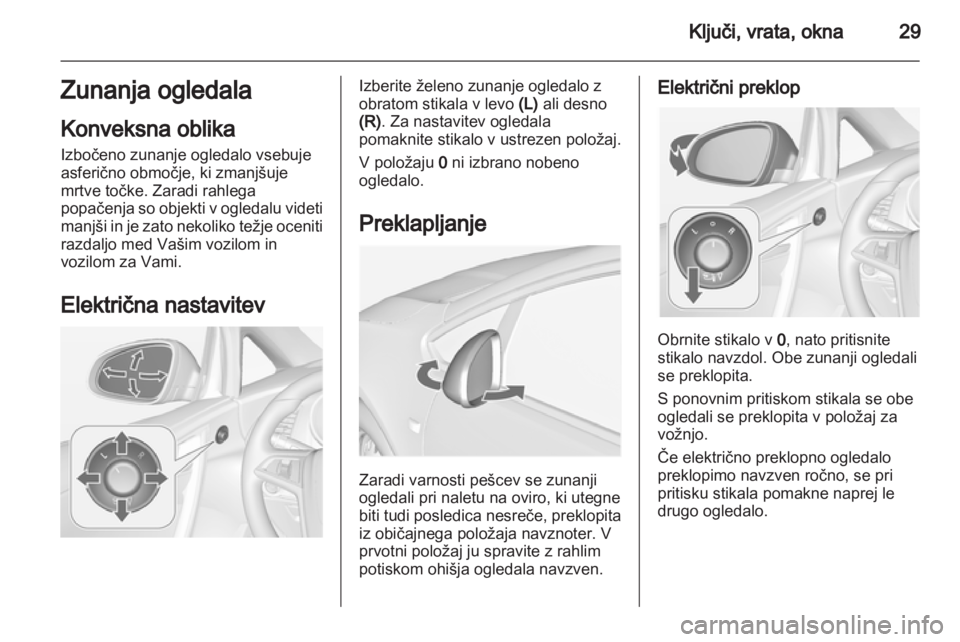 OPEL CASCADA 2013.5  Uporabniški priročnik 