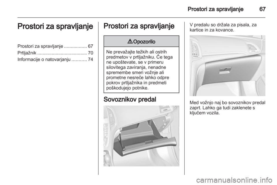 OPEL CASCADA 2013.5  Uporabniški priročnik 