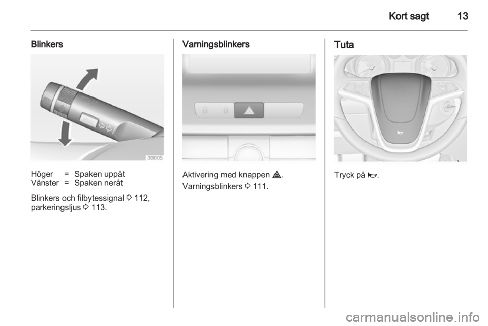 OPEL INSIGNIA 2010  Instruktionsbok 
