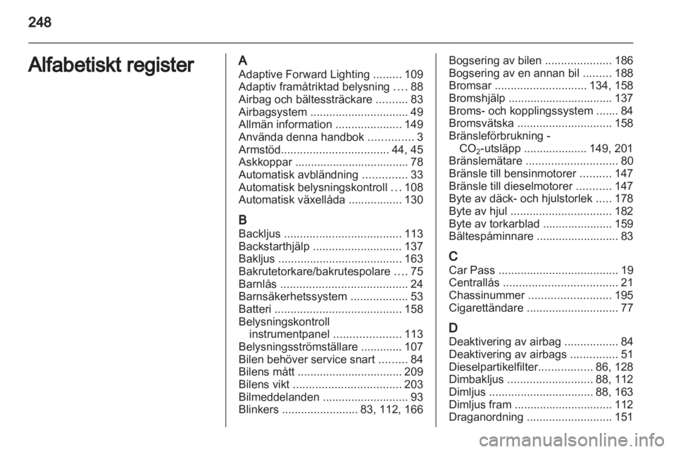 OPEL INSIGNIA 2010  Instruktionsbok 