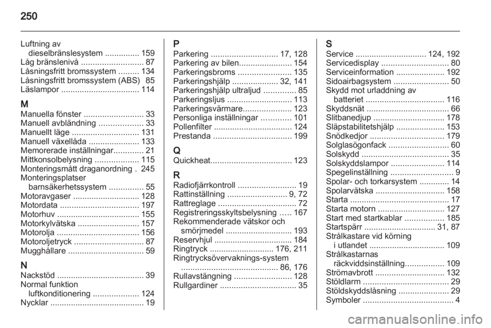 OPEL INSIGNIA 2010  Instruktionsbok 