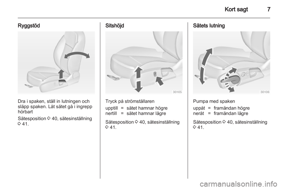 OPEL INSIGNIA 2010  Instruktionsbok 