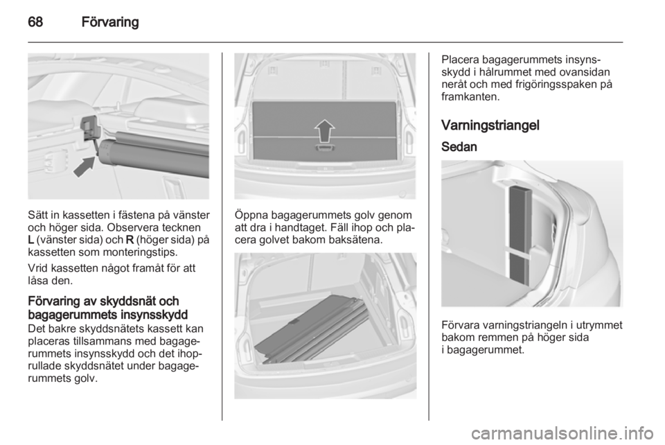 OPEL INSIGNIA 2010  Instruktionsbok 