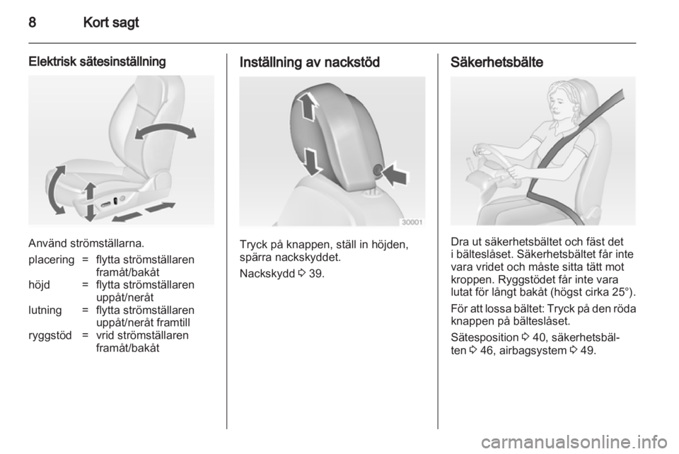 OPEL INSIGNIA 2010  Instruktionsbok 