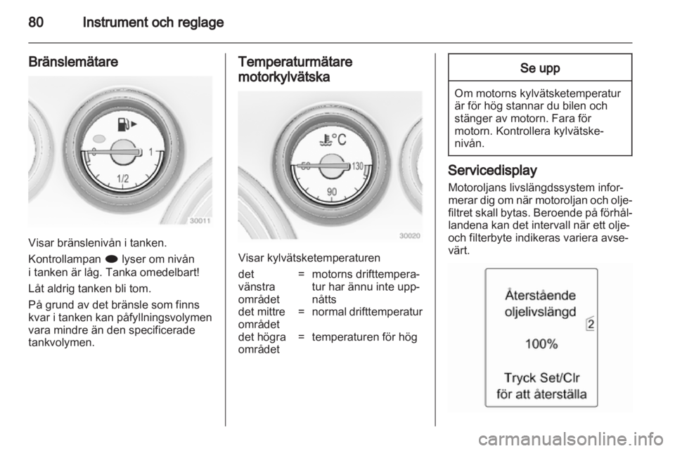 OPEL INSIGNIA 2010  Instruktionsbok 
