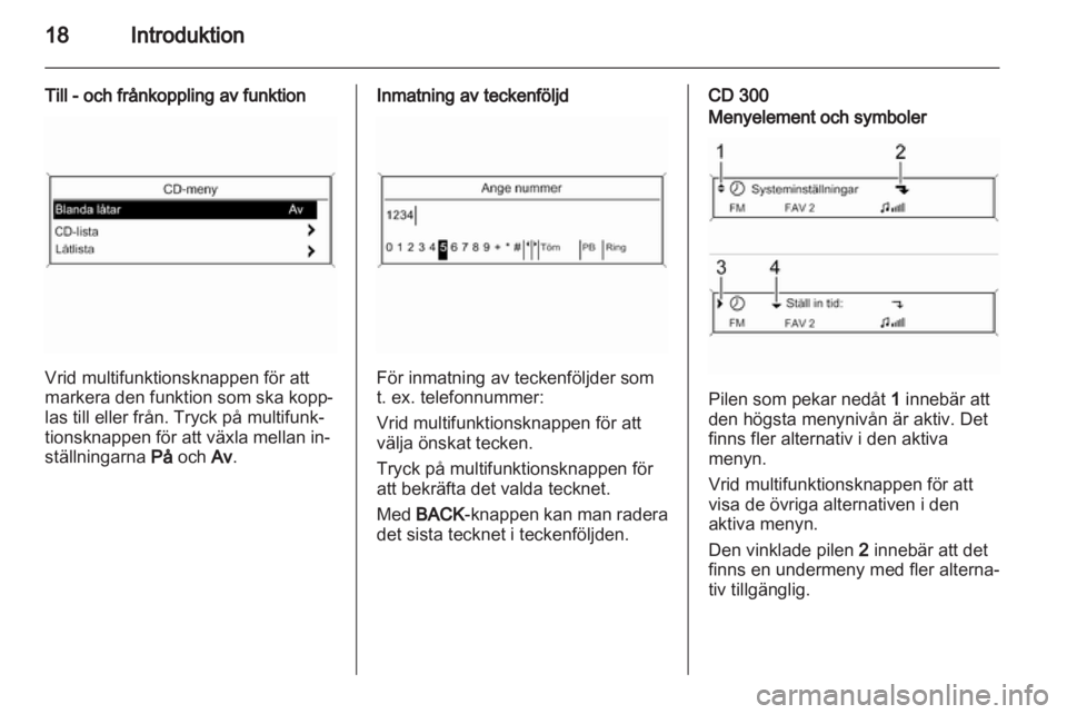 OPEL INSIGNIA 2010.5  Handbok för infotainmentsystem 