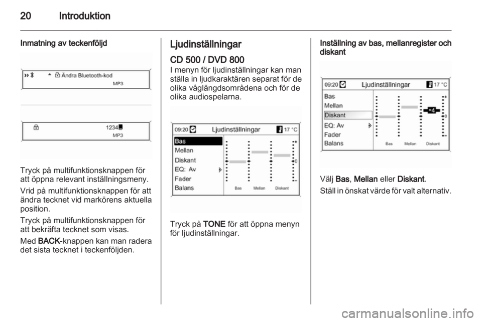OPEL INSIGNIA 2010.5  Handbok för infotainmentsystem 