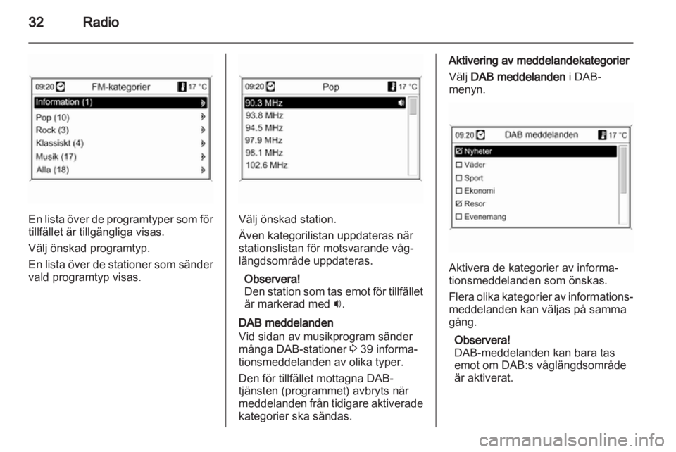 OPEL INSIGNIA 2010.5  Handbok för infotainmentsystem 
