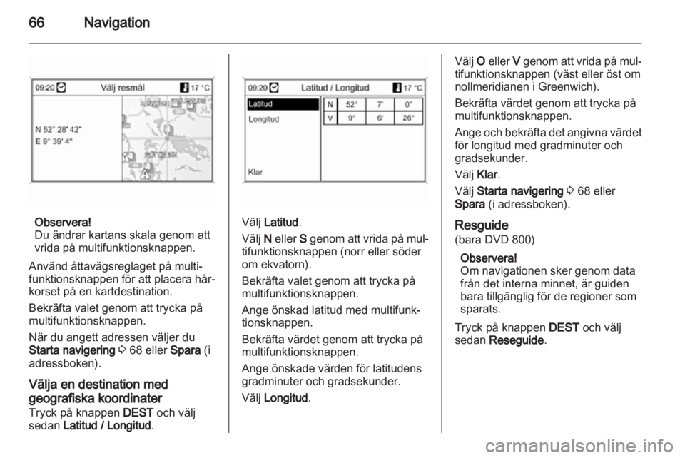 OPEL INSIGNIA 2010.5  Handbok för infotainmentsystem 