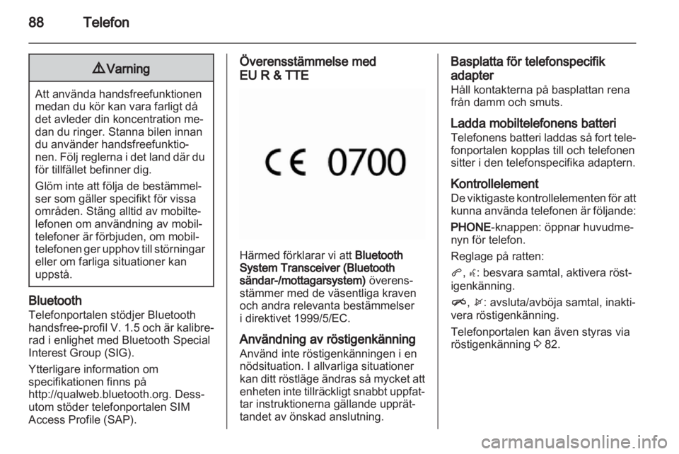OPEL INSIGNIA 2010.5  Handbok för infotainmentsystem 