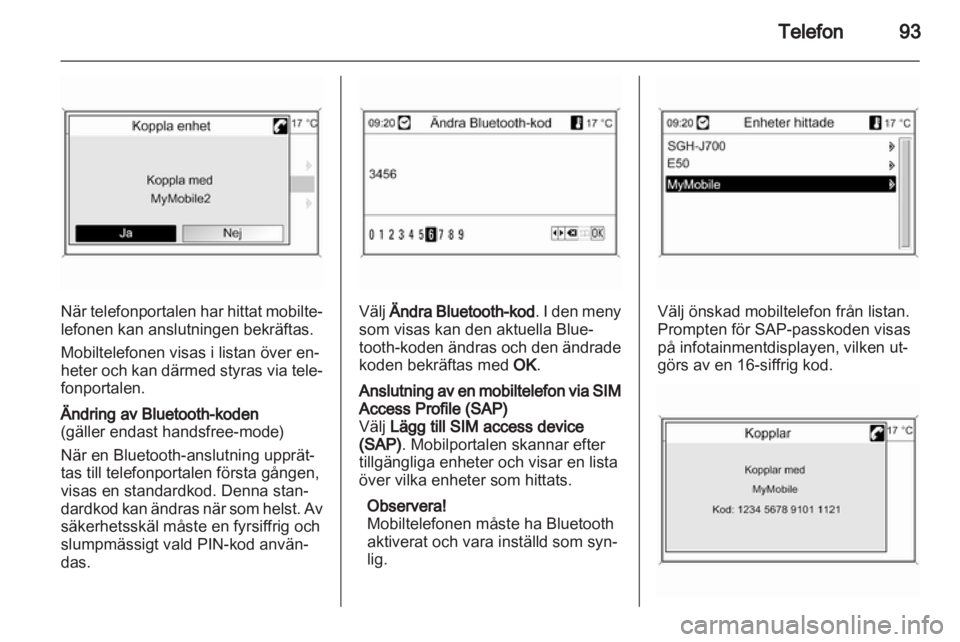 OPEL INSIGNIA 2010.5  Handbok för infotainmentsystem 