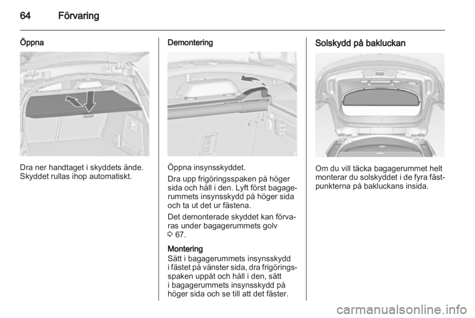 OPEL INSIGNIA 2010.5  Instruktionsbok 