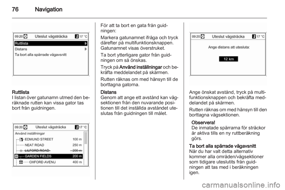 OPEL INSIGNIA 2011  Handbok för infotainmentsystem 
