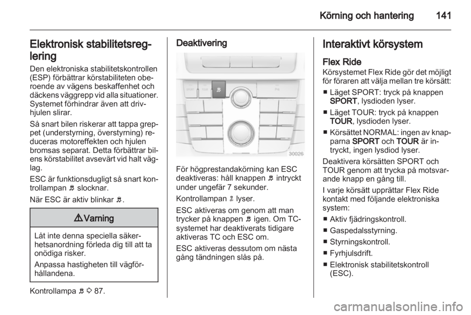 OPEL INSIGNIA 2011  Instruktionsbok 