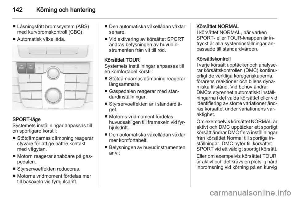 OPEL INSIGNIA 2011  Instruktionsbok 