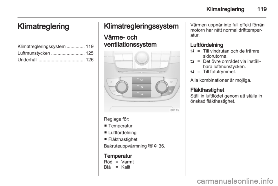 OPEL INSIGNIA 2011.5  Instruktionsbok 