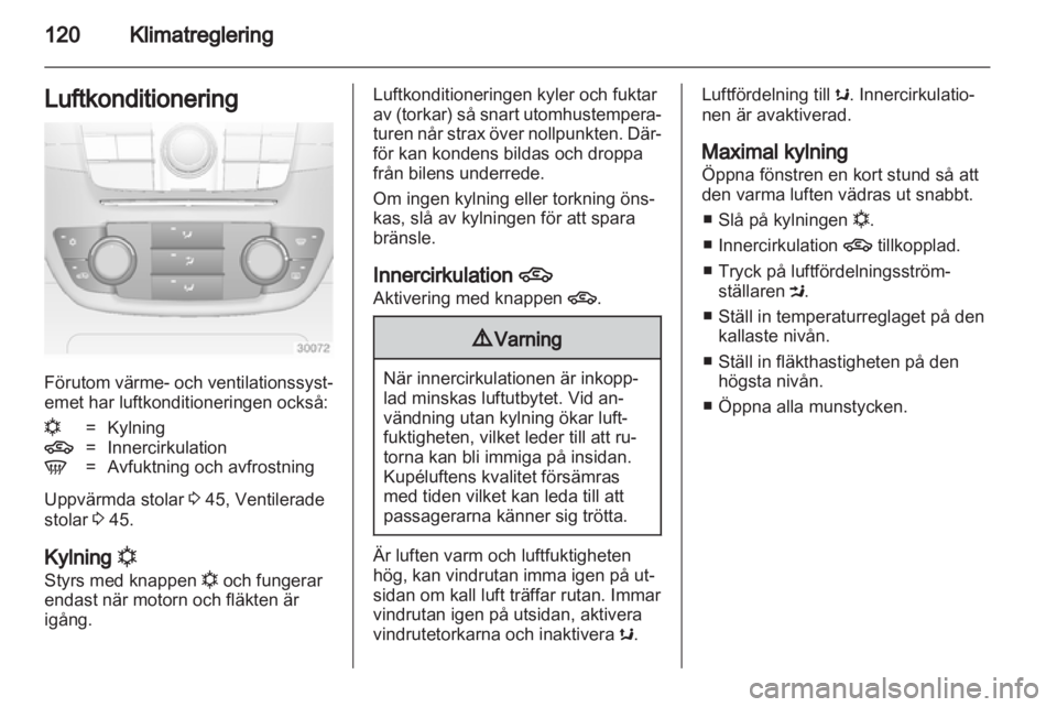 OPEL INSIGNIA 2011.5  Instruktionsbok 