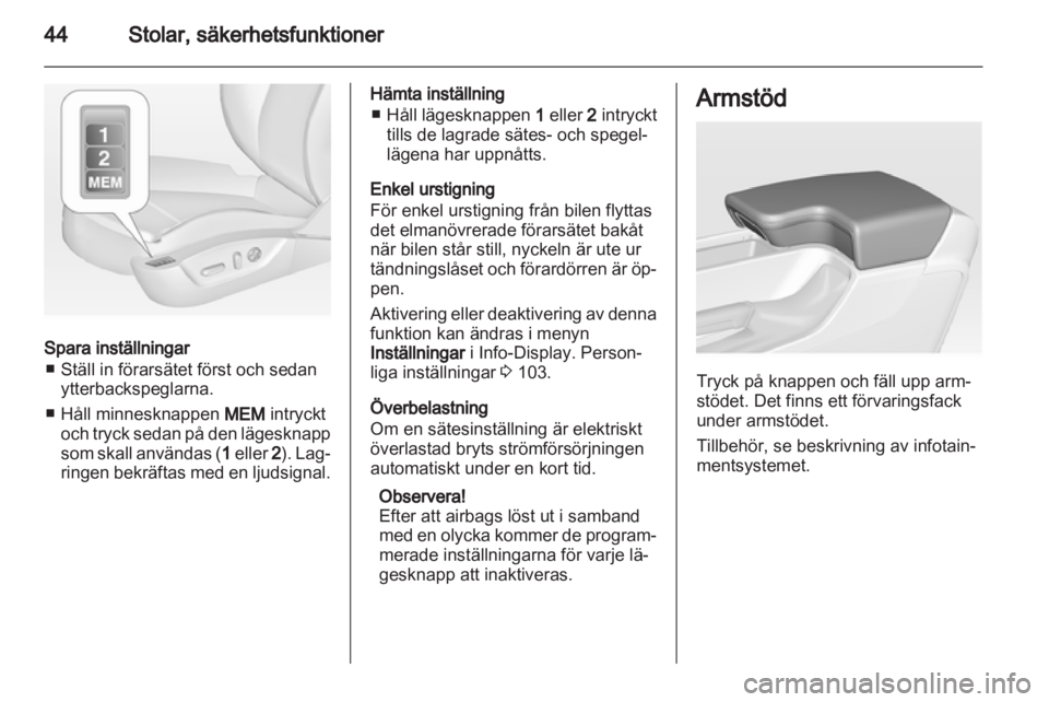 OPEL INSIGNIA 2011.5  Instruktionsbok 